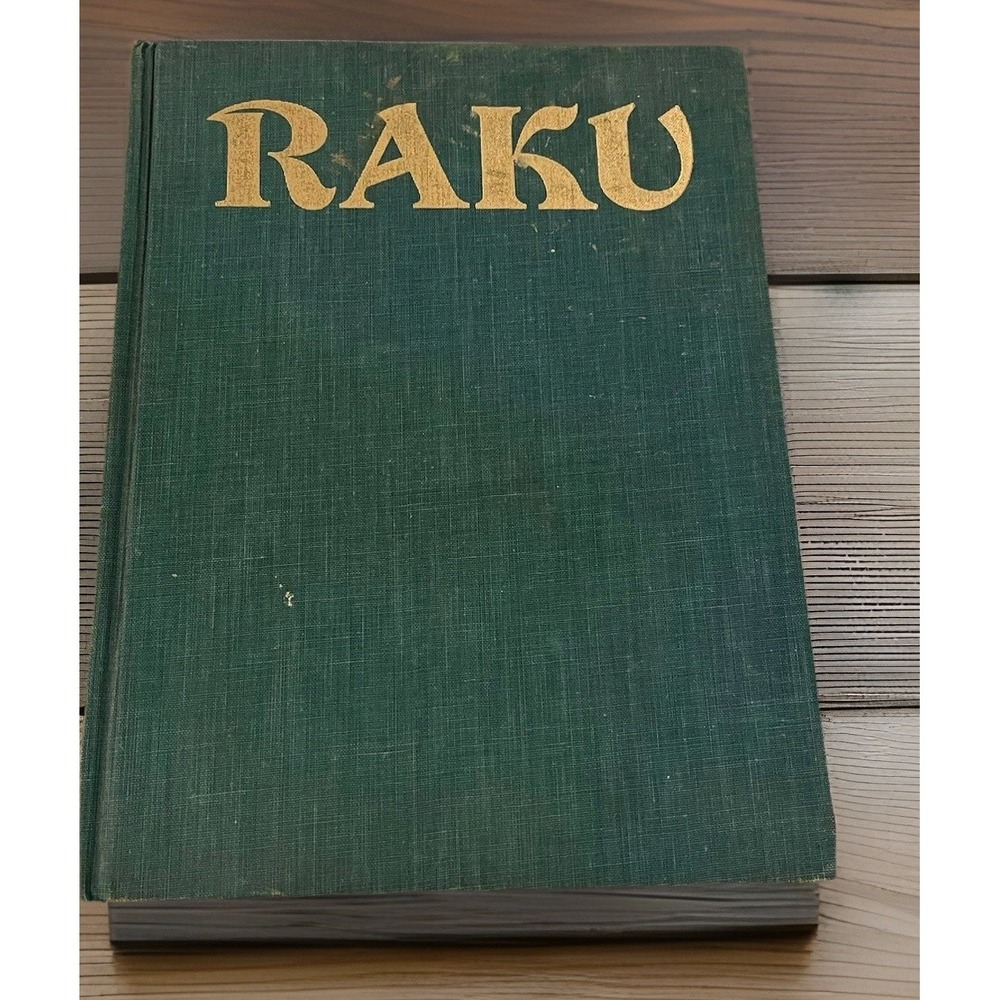 RAKU Pottery Book SIGNED Christopher Tyler 1975 Richard Hirsch First Edition